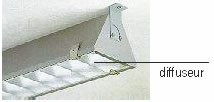 Photo luminaire intérieur pour tubes fluorescents - 3.